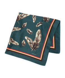 【SALE／30%OFF】TOMORROWLAND GOODS TOMORROWLAND シルク スカーフ トゥモローランド ファッション雑貨 スカーフ・バンダナ ネイビー カーキグリーン【送料無料】