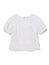 【SALE／77%OFF】Levi's マルタ・ラグランブラウス ホワイト リーバイス トップス シャツ・ブラウス