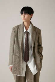 MARGARET HOWELL GLEN CHECK WOOL TWILL マーガレット・ハウエル ジャケット・アウター その他のジャケット・アウター ベージュ【送料無料】