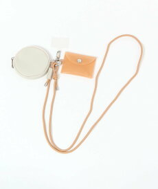 【SALE／32%OFF】LAKOLE PVC×フェイクレザーマルチショルダーストラップ ラコレ 財布・ポーチ・ケース ポーチ ホワイト ブラウン