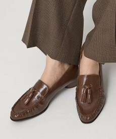 【SALE／50%OFF】UNITED ARROWS green label relaxing リンクル タッセル ローファー ユナイテッドアローズ グリーンレーベルリラクシング シューズ・靴 その他のシューズ・靴 ブラウン ブラック【送料無料】