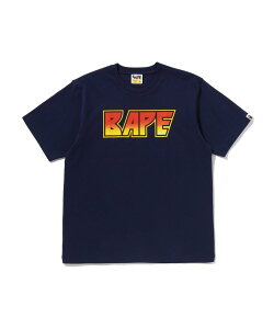 A BATHING APE BAPE LOGO TEE �A �x�C�V���O �G�C�v �g�b�v�X �J�b�g�\�[�ET�V���c �l�C�r�[ �p�[�v�� �z���C�g�y���������z