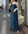 Ranan/(W)フロントジップデニムジャンスカ