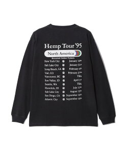 MANASTASH MANASTASH/�}�i�X�^�b�V��/HEMP TOUR L/S TEE �}�i�X�^�b�V�� �g�b�v�X �J�b�g�\�[�ET�V���c �z���C�g �p�[�v�� �u���b�N�y���������z