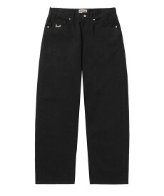 HUF CROMER SIGNATURE PANT ハフ パンツ ジーンズ・デニムパンツ ブラック ホワイト【送料無料】