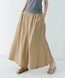 【SALE／34%OFF】miniministore リラックスワイドパンツ キュロットパンツ ミニミニストア パンツ ジーンズ・デニムパンツ ブルー ブラック ベージュ グリーン レッド パープル カーキグリーン オレンジ ネイビー