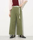 別注 トリミングツイルパンツ