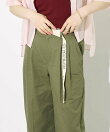 別注 トリミングツイルパンツ