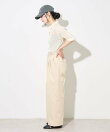 別注 トリミングツイルパンツ
