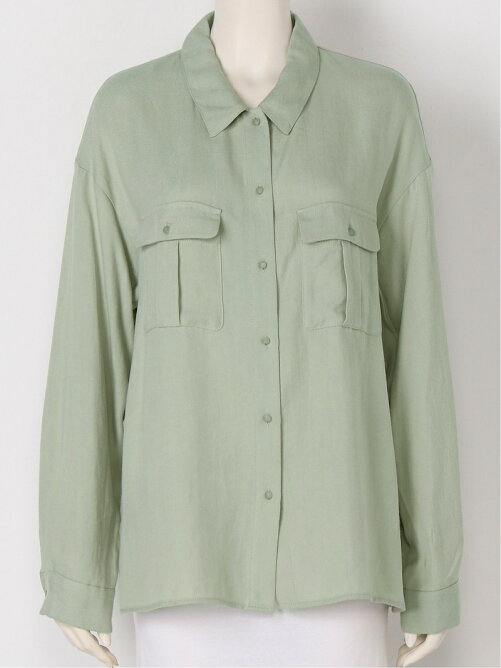 Lily Brown 麻調シンプルシャツ Rakuten Fashion 楽天ファッション 旧楽天ブランドアベニュー Ac73