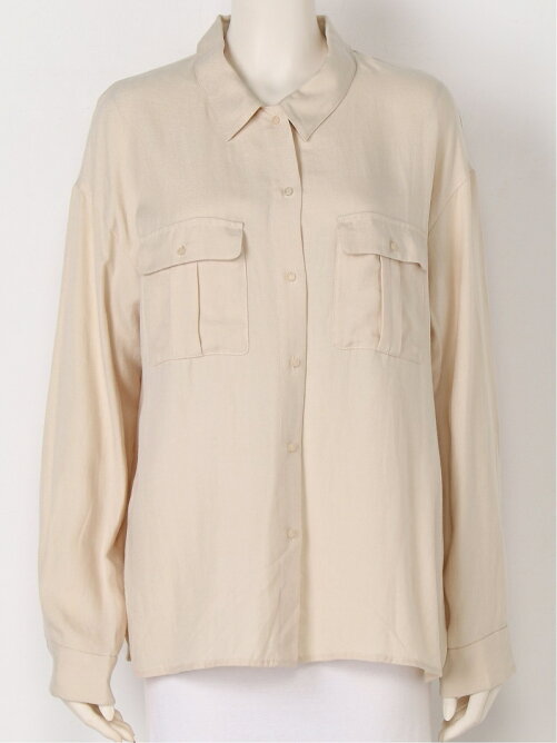 Lily Brown 麻調シンプルシャツ Rakuten Fashion 楽天ファッション 旧楽天ブランドアベニュー Ac73
