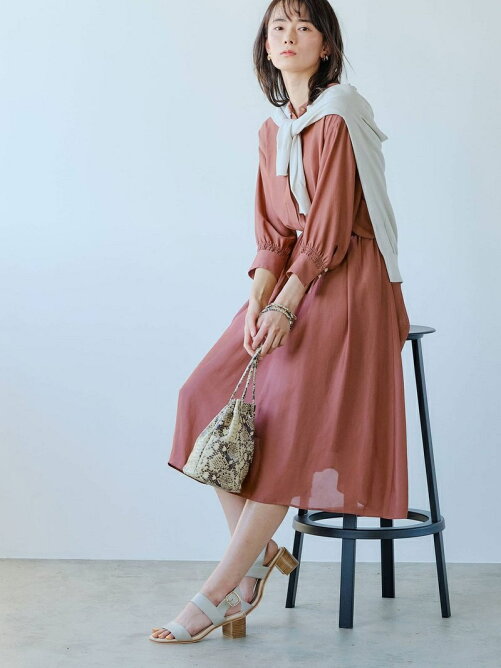 United Arrows Green Label Relaxing Cb スタンド ウエスト ゴム ワンピース Rakuten Fashion 楽天ファッション 旧楽天ブランドアベニュー Cq3873