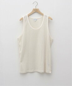 EDIFICE 【SUNSPEL / サンスペル】Linear Mesh Vest エディフィス トップス ノースリーブ・タンクトップ ブラック ブラウン【送料無料】