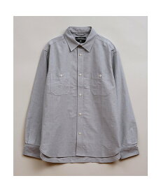 Nigel Cabourn MAN / ユーティリティーオックスフォードワークシャツ ナイジェル・ケーボン トップス シャツ・ブラウス ブルー ピンク グレー レッド グリーン【送料無料】