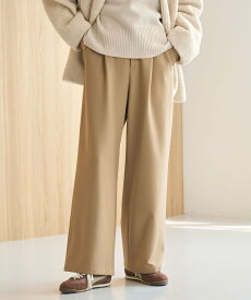 UNITED ARROWS green label relaxing [size SHORT/TALLあり]オルマイ ウラキモウ ワイド パンツ ユナイテッドアローズ グリーンレーベルリラクシング パンツ その他のパンツ ベージュ ブラック ホワイト【送料無料】