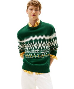 TOMMY HILFIGER �v���C�X�t�F�A�A�C���R�b�g���N���[�l�b�N�Z�[�^�[ �g�~�[�q���t�B�K�[ �g�b�v�X �j�b�g �u���b�N �O���[���y���������z