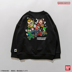 【SALE／20%OFF】branshes 【マリオカート】トレーナー ブランシェス トップス スウェット・トレーナー ブルー ホワイト ブラック レッド
