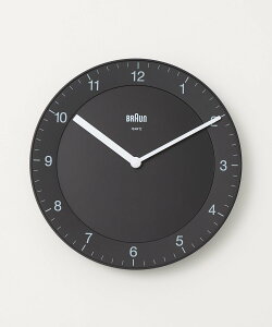 UNITED ARROWS BRAUNWALL CLOCK BC06 ���i�C�e�b�h�A���[�Y �C���e���A�E�����G�� ���v �u���b�N �z���C�g�y���������z