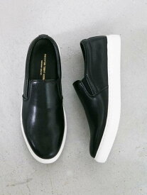 【SALE／50%OFF】UNITED ARROWS green label relaxing SC GLR スリッポン スニーカー ユナイテッドアローズ アウトレット シューズ・靴 スニーカー ブラック ベージュ ブラウン