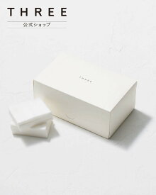 THREE 【公式】THREE コットン N スリー メイク道具・美容器具 コットンパフ