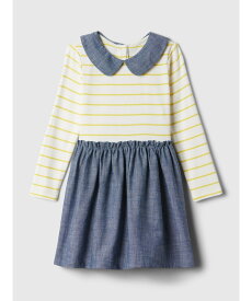 【SALE／40%OFF】GAP (K)babyGap 2in1ワンピース ギャップ ワンピース・ドレス ワンピース ネイビー イエロー