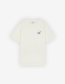 Maison Kitsune MAISON KITSUNE/(U)CAFE KITSUNE FOX RELAX メゾン キツネ トップス カットソー・Tシャツ ホワイト【送料無料】