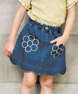 【SALE／60%OFF】apres les cours フラワーポケットインパンツ付きスカート エフオーオンラインストア ス…