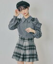 チェックタックショートパンツ