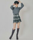 チェックタックショートパンツ