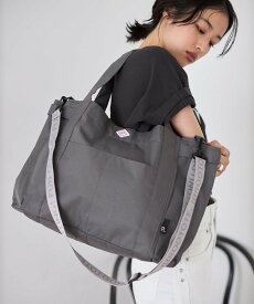 【SALE／10%OFF】ROOTOTE ＜ショルダーストラップ付＞別注 ミディアムポケッツ D 撥水 トートバッグ ジャガードストラップ/ママバッグ/A4サイズトートバッグ 25AW フリークスストア バッグ トートバッグ ブラック ブラウン グレー【送料無料】