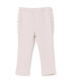 【SALE／21%OFF】petit main バックフリルレギンス ナルミヤオンライン 靴下・レッグウェア レギンス・スパッツ ブルー ピンク
