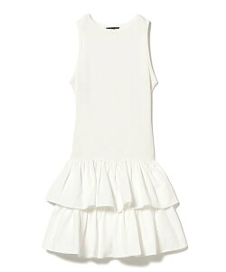 �ySALE�^50%OFF�zRay BEAMS sister jane / Una Baile Rib mini Dress �r�[���X �A�E�g���b�g �����s�[�X�E�h���X ���̑��̃����s�[�X�E�h���X �z���C�g�y���������z