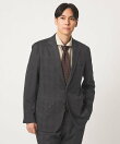 ポンチプリント 2ボタン ジャケット-セットアップ対応-<A DAY IN THE LIFE>