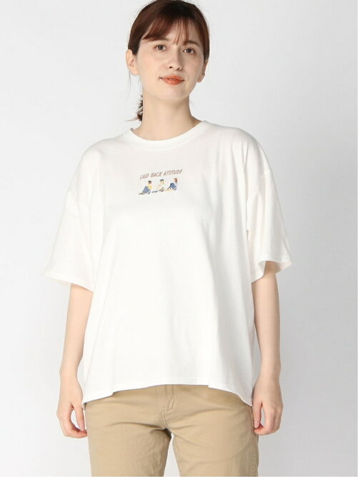 Te Chichi Lugnoncure Girl刺繍tシャツ Rakuten Fashion 楽天ファッション 旧楽天ブランドアベニュー Db5875