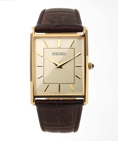 HIROB 【SEIKO / セイコー】ESSENTIALS SWR064 unisex【 ウォッチ 】 ヒロブ アクセサリー・腕時計 腕時計 ゴールド【送料無料】