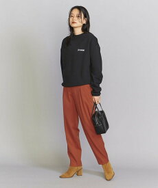 【SALE／70%OFF】BEAUTY&YOUTH UNITED ARROWS カルゼ バックゴム テーパード パンツ -ウォッシャブル- ユナイテッドアローズ アウトレット パンツ その他のパンツ ホワイト ブラック オレンジ【送料無料】