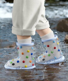【SALE／10%OFF】aimoha KIDS 【aimoha-KIDS-】レインブーツ アイモハ シューズ・靴 レインシューズ・ブーツ イエロー ピンク パープル ブルー【送料無料】