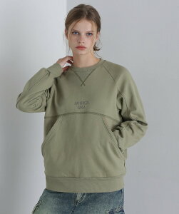 ySALE^30%OFFzAVIREX scXtRAGLAN BIG POCKET SWEAT/OrbO|PbgXEFbg ABbNX gbvX Jbg\[ETVc O[ O[ x[Wyz