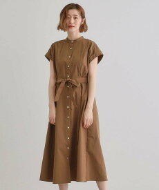 【SALE／20%OFF】grove 【UVカット・洗濯機OK】アクティブも綺麗も叶うワンピース グローブ ワンピース・ドレス その他のワンピース・ドレス ネイビー イエロー ブラウン【送料無料】
