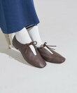 リボン フラットレザーシューズ 25AW