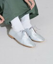 リボン フラットレザーシューズ 25AW