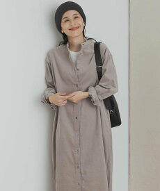 【SALE／30%OFF】URBAN RESEARCH DOORS 『WEB/一部店舗限定カラー』『UR TECH』コーデュロイシャツワンピース アーバンリサーチドアーズ ワンピース・ドレス ワンピース イエロー ブルー グレー オレンジ【送料無料】