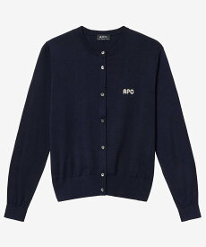 A.P.C. 406 カーディガン アー・ぺー・セー トップス ニット ネイビー【送料無料】