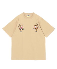 A BATHING APE BAPE TIGER TEE ア ベイシング エイプ トップス カットソー・Tシャツ ベージュ ブラック ブルー ブラウン オレンジ ホワイト【送料無料】