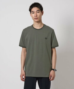 UNITED ARROWS green label relaxing ��FRED PERRY���c�C���e�B�b�v T�V���c ���i�C�e�b�h�A���[�Y �O���[�����[�x�������N�V���O �g�b�v�X �J�b�g�\�[�ET�V���c �z���C�g �O���[ �l�C�r�[ �s���N �u���b