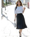 【UVカット・接触冷感・吸水速乾】スマートビューティストレッチ フレアスカート