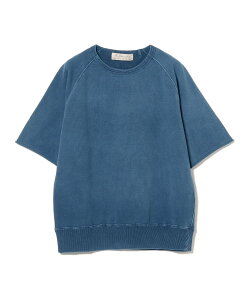 BEAMS PLUS BEAMS PLUS�b�y�ʒ��zREMI RELIEF / Cut Off Short Sleeve Sweat Indigo�b�����Y �g�b�v�X ���� �X�E�F�b�g�b�C���f�B�S���H ���R����F���H�b�I�[�K�j�b�N�R�b�g�� ���� ���сb���B���e�[�W���b�t