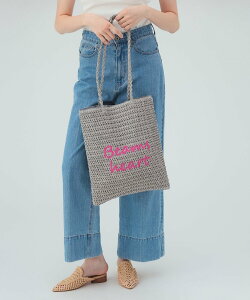 BEAMS HEART WOMEN �؁[�p�[ ���S �h�J �g�[�g�o�b�O �r�[���X �n�[�g �o�b�O �g�[�g�o�b�O �z���C�g�y���������z