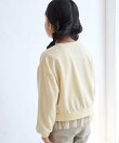 【KIDS/キッズ】裾チュール裏毛プルオーバー