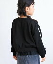 【KIDS/キッズ】裾チュール裏毛プルオーバー